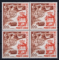 Monaco 1956  Yv 560 MNH/** Neuf   4 Block - Neufs