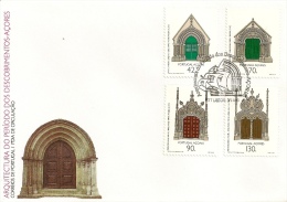 Portugal – 1993 Azores Architecture FDC - Briefe U. Dokumente