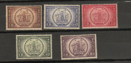 Belgie - Belgique : Ocb Nr:  TR205 - TR209 * MH   (zie  Scan ) - Mint