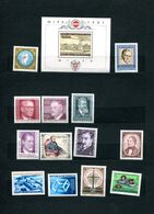 Austria 1981 Annata Completa / Complete Year Set **/MNH VF - Années Complètes