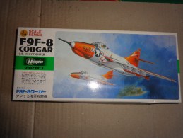 Maquette Avion Militaire-en Plastique----1/72 Hasegawa F 9 F -8 Cougar - Avions