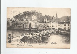 SALZBURG STAATSBRUCKE 1905 - Salzburg Stadt