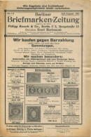 Berliner Briefmarken-Zeitung - Nr. 7/8 Juli/August 1941 - Verlag Phillip Kosack & Co. (Inhaber Ernst Hartmann) - Tedesche (prima Del 1940)