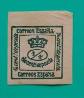 ESPAÑA 1876. CORONA REAL. NUEVO - MNH ** - Unused Stamps