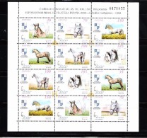 MINIPLIEGO DE ESPAÑA  Nº 62 CABALLOS 1998 ** - Feuilles Complètes