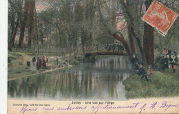 JUVISY - Une Vue Sur L'Orge (pêcheurs Et Lavandières ) - Juvisy-sur-Orge