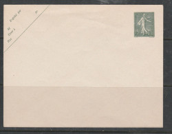 FRANCE ENTIER POSTAL ENVELOPPE 15C VERT MENTION DE L'EXPIDITEUR 4 LGNES DATE 943 NEUF TRES BEAU - Bijgewerkte Postkaarten  (voor 1995)