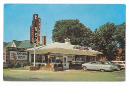 Cpsm: AMERIQUE - U.S.A.   The New Emporia DINER , Emporia , Virginia , 50-60s  N° 3538 B - American Roadside