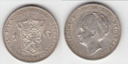 **** PAYS-BAS - NETHERLANDS - 1 GULDEN 1931 - ARGENT - SILVER **** EN ACHAT IMMEDIAT !!! - 1 Gulden