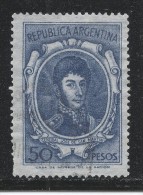 Argentina 1967. Scott #827 (U) General, Jose De San Martin - Usati
