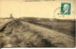 N°46642 -cpa Saint Vaast La Hougue -la Hougue Et Le Fort- - Saint Vaast La Hougue