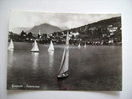 GAVIRATE   BARCA A VELA   VARESE  LOMBARDIA   VIAGGIATA  COME DA FOTO - Busto Arsizio