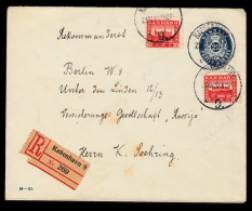 1920. 20 ØRE (30-K1.) + 2x 10 ØRE REC KJØBENHAVN 23.10.20.  (Michel: ) - JF500410 - Danish West Indies