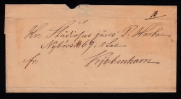 18??. Kjøbenhavn Frit 10  (Michel: ) - JF500518 - ...-1851 Voorfilatelie