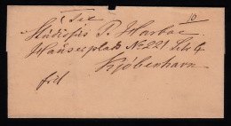 18??. Kjøbenhavn Frit 10  (Michel: ) - JF500517 - ...-1851 Voorfilatelie