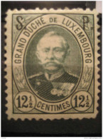 LUXEMBOURG Yvert 68 Officiel Stamp Official Oficial Hinged - Servizio