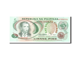 Billet, Philippines, 5 Piso, 1978, Undated, KM:160c, NEUF - Filipinas