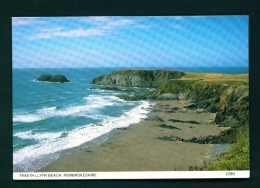 WALES  -  Traeth Llyfn Beach  Used Postcard As Scans - Pembrokeshire