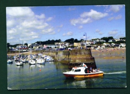 WALES  -  Saundersfoot Harbour  Used Postcard As Scans - Pembrokeshire