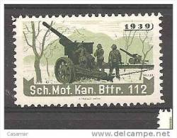 Sch Mot Kan Bttr 112 1939 Artillerie Artilleria Cañon Gun Canon - Vignetten