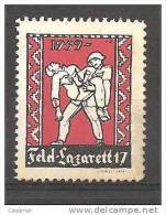 Feld Lazarett 17 1939 Gezant Fons Blanc Soldatenmarken - Vignetten