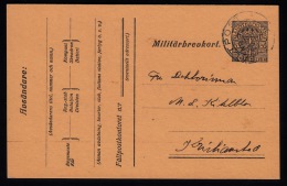 1918. Militärbrevkort 5 øre FÄLTPOST 30.9.18.  (Michel: ) - JF500655 - Militaire Zegels