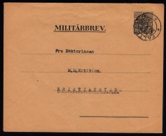 1928. MILITÄRBREV 10 ÖRE FÄLTPOST NR 3 30 9 28.  (Michel: ) - JF500658 - Militärmarken