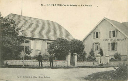 90 - Fontaine - Territoire De Belfort - La Poste - Cpa Animée - Voir Scans - Fontaine