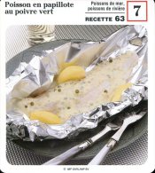 Poisson En Papillote Au Poivre Vert - Recetas De Cocina