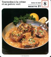 Tournedos à La Crème Et Au Poivre Vert - Ricette Culinarie