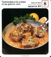 Tournedos à La Crème Et Au Poivre Vert - Recetas De Cocina