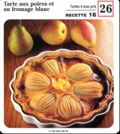 Tarte Aux Poires Et Au Fromage Blanc - Ricette Culinarie