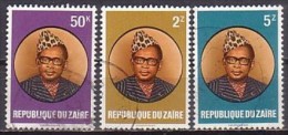 Zaire  756/58 , O   (M 1647) - Used Stamps