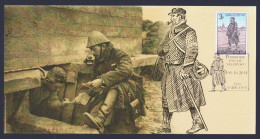 2014 BELGIUM "CENTENARY OF WORLD WAR I" EVENT CARD BRABANTPHIL - 2011-2014