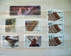 South Africa 2010 - 2013 Waterfalls Toys Police Bird Gnu - Used Stamps