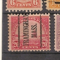 U.S.A (B40) - Precancels