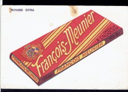 Buvard Chocolat à CROQUER " François MEUNIER " - Chocolat