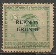 Timbres - Afrique - Ruanda-Urundi - 10 C. - 1924-1925 - - Nuevos