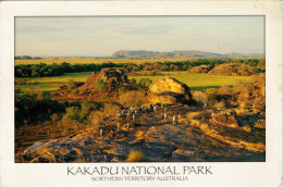 KAKADU  NATIONAL PARK   SUNSET AT UBIRR   MAXICARD  11,8X17,2   (VIAGGIATA) - Kakadu