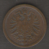 GERMANIA 2 PFENNIG 1876 - 2 Pfennig