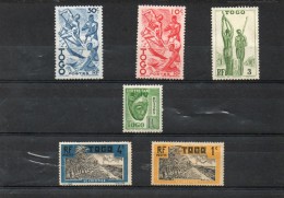 FRANCE    TOGO   3 Timbres    Neufs Avec Charnière - Nuovi