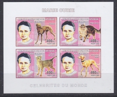 Congo 2006 Marie Curie M/s IMPERFORATED ** Mnh (27005B) - Ungebraucht