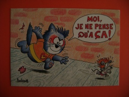 CPM ILLUSTRATEUR BARBEROUSSE - N°9 UNE VIE DE CHAT - Barberousse