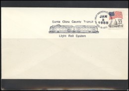 USA B2 Postal History Cover USA B2 020 Special Cancellation Train Railway - Marcophilie