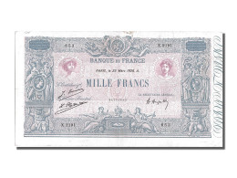 Billet, France, 1000 Francs, 1 000 F 1889-1926 ''Bleu Et Rose'', 1926 - 1 000 F 1889-1926 ''Bleu Et Rose''