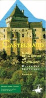 Ancien Dépliant Sur Le Musée De La Guerre Au Moyen âge, Château De Castelnaud, Dordogne, France - Dépliants Touristiques