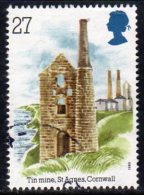 Great Britain 1989 Industrial Archaeology 27p Value, Used - Non Classificati