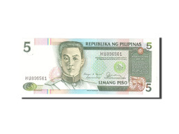 Billet, Philippines, 5 Piso, 1985, Undated, KM:168b, NEUF - Philippinen