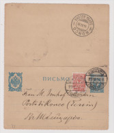 Heimat TI Ronco 1910-11-10 AK-O GS-Brief Aus Russland - Covers & Documents