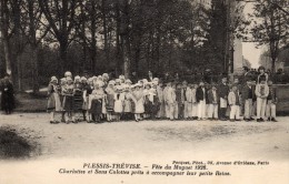 94 - LE PLESSIS TREVISE - Fête Du Muguet, 1926 Charlottes Et Sans Culottes Prêts à Accompagner Leur Petite Reine - Le Plessis Trevise